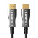 Claroc Kabel optyczny HDMI 2.0 AOC 4K@60Hz 15 m
