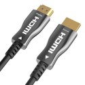 Claroc Kabel optyczny HDMI 2.0 AOC 4K@60Hz 15 m