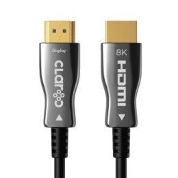 Claroc Kabel optyczny HDMI 2.1 AOC 8K 120Hz 40 m