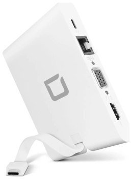 Dicota Portable Docking 9w1 Biały