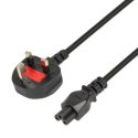 KABEL ZASILAJĄCY I-BOX DO NOTEBOOKÓW (KONICZYNKA) VDE 3X0 75MM MIEDŹ WTYCZKA UK