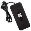 MACLEAN LISTWA ZASILAJĄCA PRZEDŁUŻACZ 6 GNIAZD + 4XUSB 110-240V AC 50/60HZ 2.1A MAX 2500W 1 5 M CZARNA MCE389 B