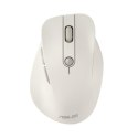Mysz bezprzewodowa ASUS MD105 Wireless Mouse Milky White 2400DPI Dual-mode wireless 2.4 GHz and Bluetooth