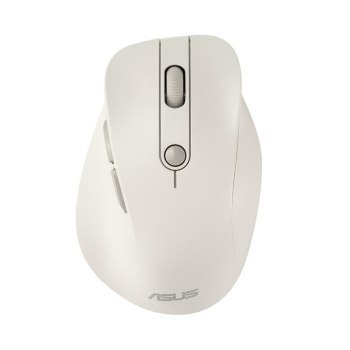 Mysz bezprzewodowa ASUS MD105 Wireless Mouse Milky White 2400DPI Dual-mode wireless 2.4 GHz and Bluetooth