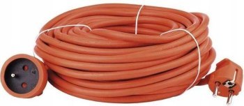 Przedłużacz zwijany ogrodowy 20M VERTEX 3x2 5 POM