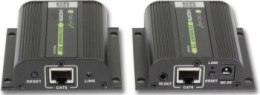 Techly 100709 Extender HDMI po skrętce Cat6 / Cat6a / Cat7 RJ45, do 40m, EDID, IR, POE/POC