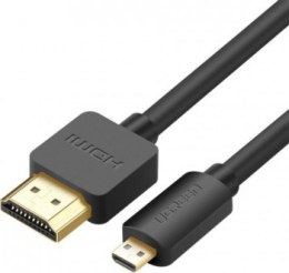 UGREEN HD127 Kabel micro HDMI - HDMI 4K 3D 1.5m (czarny)