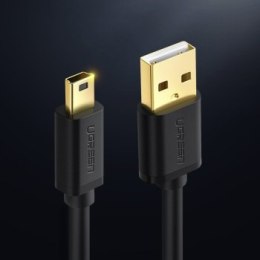 UGREEN US132 USB do Mini USB, 1.5m (czarny)