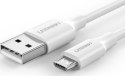 UGREEN USB do Micro USB QC 3.0 2.4A 1.5m (biały)