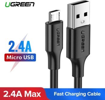 UGREEN USB do Micro USB QC 3.0 2.4A 1.5m (biały)