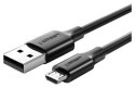 UGREEN microUSB QC 3.0 2.4A 1.5m (czarny)