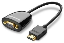 Ugreen HDMI do VGA MM105, bez audio czarny