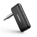 Ugreen Odbiornik dźwięku adapter audio Bluetooth 5.0 - 3 5 mm mini jack do samochodu (czarny)