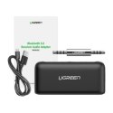 Ugreen Odbiornik dźwięku adapter audio Bluetooth 5.0 - 3 5 mm mini jack do samochodu (czarny)