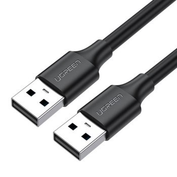 Ugreen US102, USB 2.0 M-M 0.5m czarny