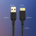 Ugreen US130 USB 3.0 - microUSB 3.0 2m czarny