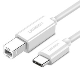 Ugreen US241 USB 2.0 C-B do drukarki 1.5m biały