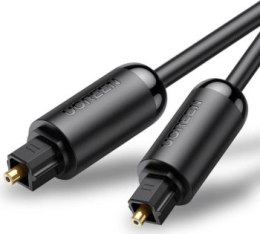 Ugreen optyczny Toslink Audio, aluminiowy z oplotem, 2m czarny