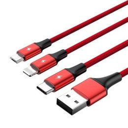 Unitek 3-in-1 USB Charging Cable C4049RD