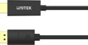Unitek Kabel DisplayPort 1.2 na HDMI 4K 60Hz 1,8 m