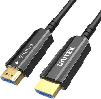 Unitek Kabel optyczny HDMI 2.0 AOC 4K 60Hz 50 m