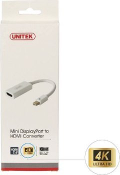 Unitek Y-6331 adapter miniDisplayPort-HDMI 4K