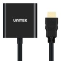 Unitek Y-6333 adapter HDMI to VGA + audio