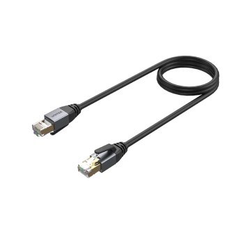 Unitek kabel Ethernet RJ-45 LAN, patchcord cat.8 (S/FTP), przewód sieciowy 2m