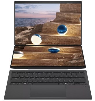 Laptop ASUS ZenBook Duo OLED UX8407AA-SN129X - Ultra 7-355 | 14'' 3K 144Hz | Dotyk | 32GB | 1TB | W11Pro