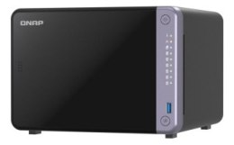 Qnap TS-632X-4G Tower 6 x 2.5 /3.5 SATA AnnapurnaLabs Alpine AL524 4C 4GB (Max. 16GB) DDR4 SODIMM 2 x 2.5GbE 2 x 10GbE SFP+ 2 x 