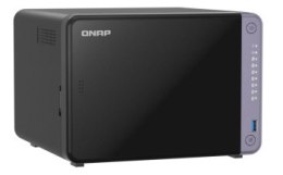 Qnap TS-632X-4G Tower 6 x 2.5 /3.5 SATA AnnapurnaLabs Alpine AL524 4C 4GB (Max. 16GB) DDR4 SODIMM 2 x 2.5GbE 2 x 10GbE SFP+ 2 x 