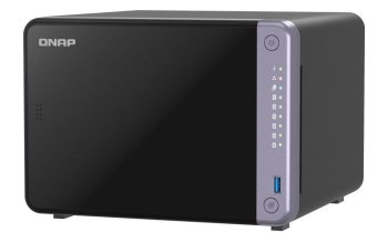 Qnap TS-632X-4G Tower 6 x 2.5 /3.5 SATA AnnapurnaLabs Alpine AL524 4C 4GB (Max. 16GB) DDR4 SODIMM 2 x 2.5GbE 2 x 10GbE SFP+ 2 x 