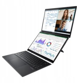 ASUS Zenbook Duo UX8406CA-QL121W Ultra 7 255H 2x14.0 OLED FHD Touch 60Hz 400nits 32GB LPDDR5X SSD1TB Glossy Intel Arc Graphics W