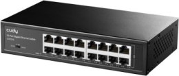 CUDY GS1016 | przełącznik sieciowy, 16-portowy, Gigabit, Metalowa obudowa