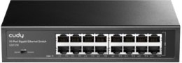 CUDY GS1016 | przełącznik sieciowy, 16-portowy, Gigabit, Metalowa obudowa