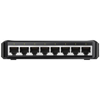 CUDY GS108D | przełącznik sieciowy, 8-portowy, Gigabit, Metalowa obudowa