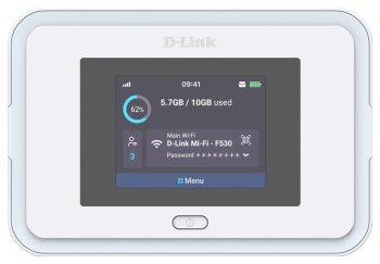 D-Link 5G NR AX3000 Wi-Fi 6 Mobile Hotspot F530