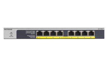 Netgear GS108LP-100EUS 8PT POE/POE+ GIGABIT UNMANAG