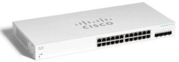 Switch Cisco C1200-24P-4G 24-port GE PoE+ 195W 4x1Gb SFP