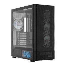 MODECOM OBUDOWA VOLCANO AQ 400 ARGB MIDI CZARNA