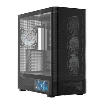 MODECOM OBUDOWA VOLCANO AQ 400 ARGB MIDI CZARNA