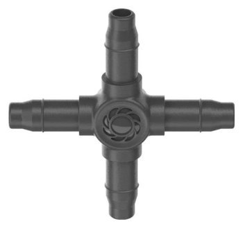 Gardena Micro-Drip-System - czwórnik 4.6 mm (3/16'') 10 szt., 13214-20