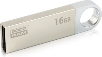Pendrive GoodRam UUN2 UUN2-0160S0R11 (16GB; USB 2.0; kolor srebrny)