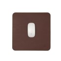 Podkładka / mata Podkładka / Mata skórzana pod mysz 30x30cm Ciemny brąz (M)