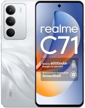 Smartfon realme C71 4/256GB White Swan