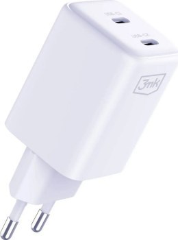3mk Hyper Charger PD 45W GaN QC4+ PPS 2C Super-Fast Charge 2.0 biała