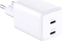 3mk Hyper Charger PD 45W GaN QC4+ PPS 2C Super-Fast Charge 2.0 biała