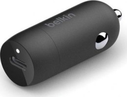 Belkin Ładowarka samochodowa 30W USB-C, PD, PPS, czarna