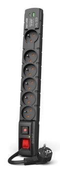 Listwa antyprzepięciowa - Acar S6 USB PD 3.0 QC 6 gniazd 1.5m