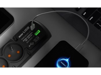 Listwa antyprzepięciowa - Acar S6 USB PD 3.0 QC 6 gniazd 5m
